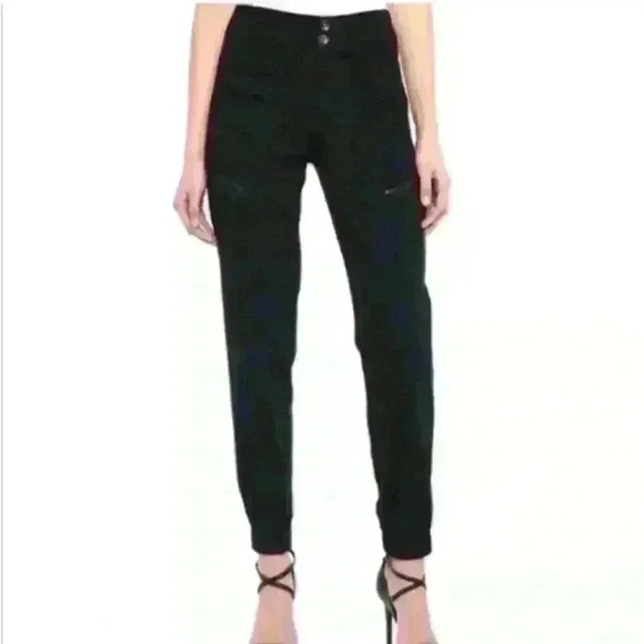 Willow & Clay Women's Black Utility Jogger Pant Size 6 EUC! - Picture 1 of 4